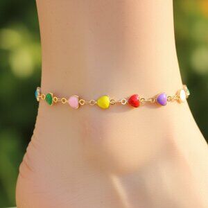 "Minimalist Anklet, Sleek & Modern Design, Women’s Fashion, YC110048-A